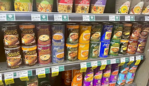 WHOLE FOODS MARKETスープ売り場