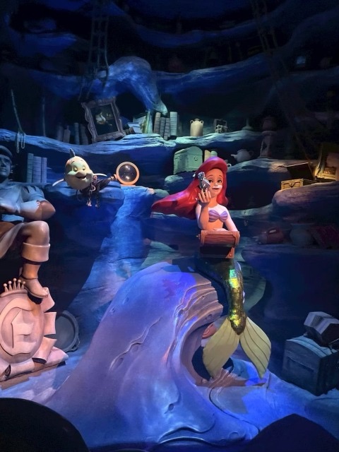 カリフォルニアディスニーランド　リトル・マーメイド アリエルのアンダーシー・アドベンチャー