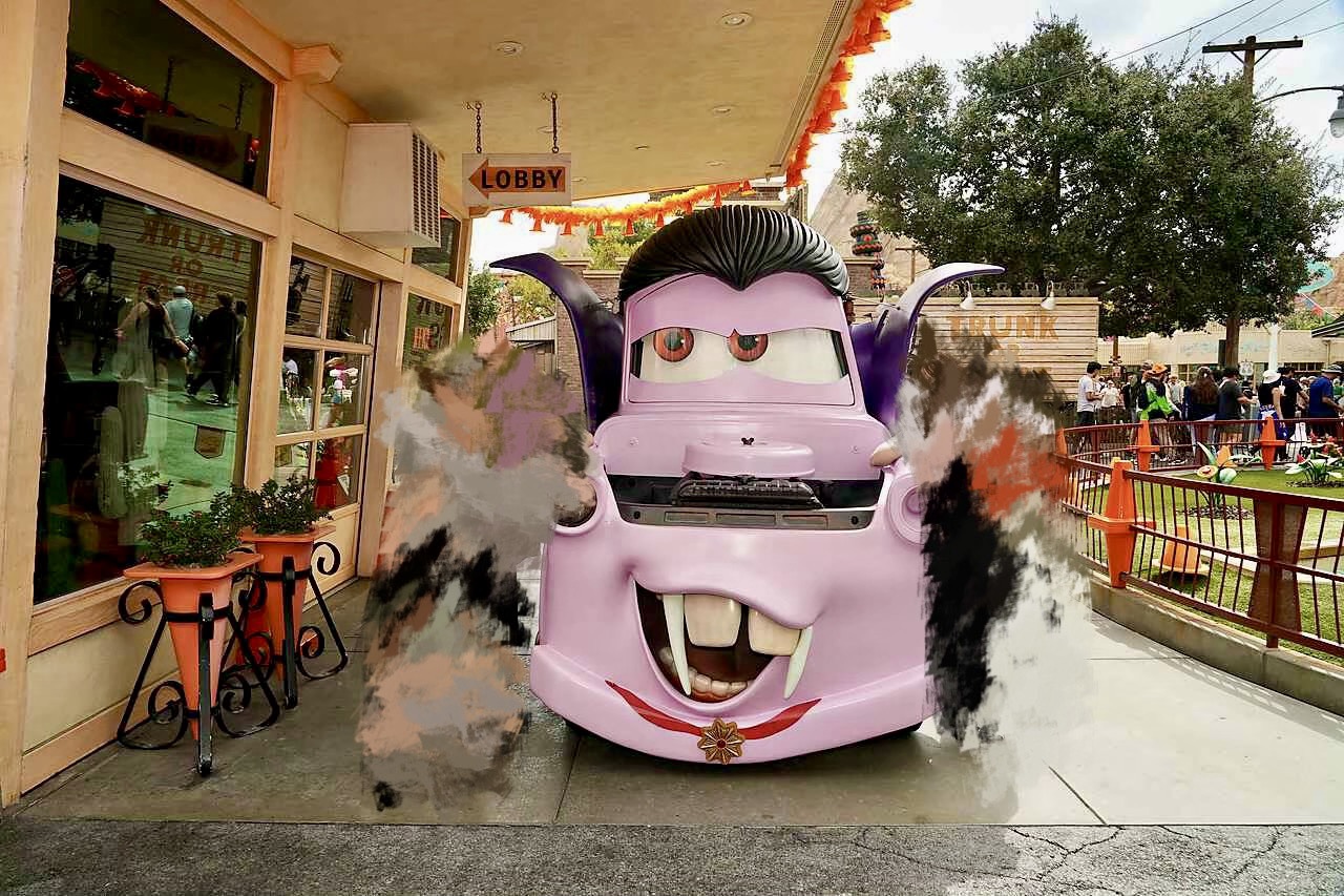 カリフォルニアアドベンチャー　メーター